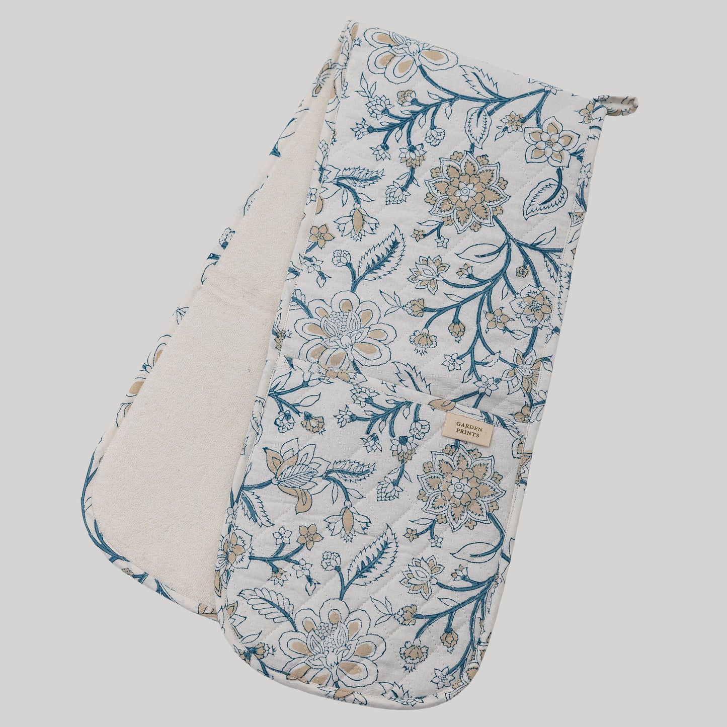 Meadow Bloom Quilted Double Oven Mitt