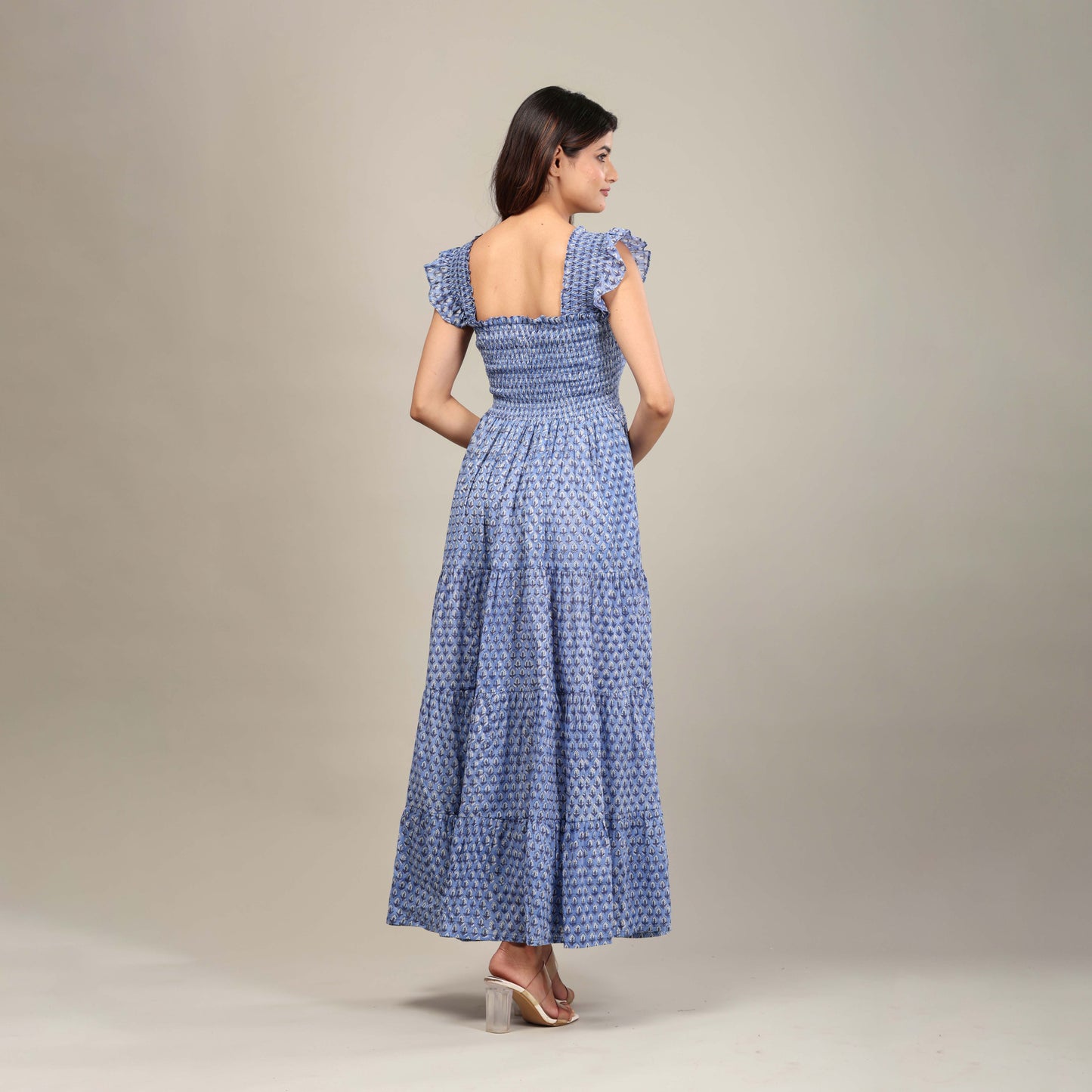 Bella Smocked Maxi Dress