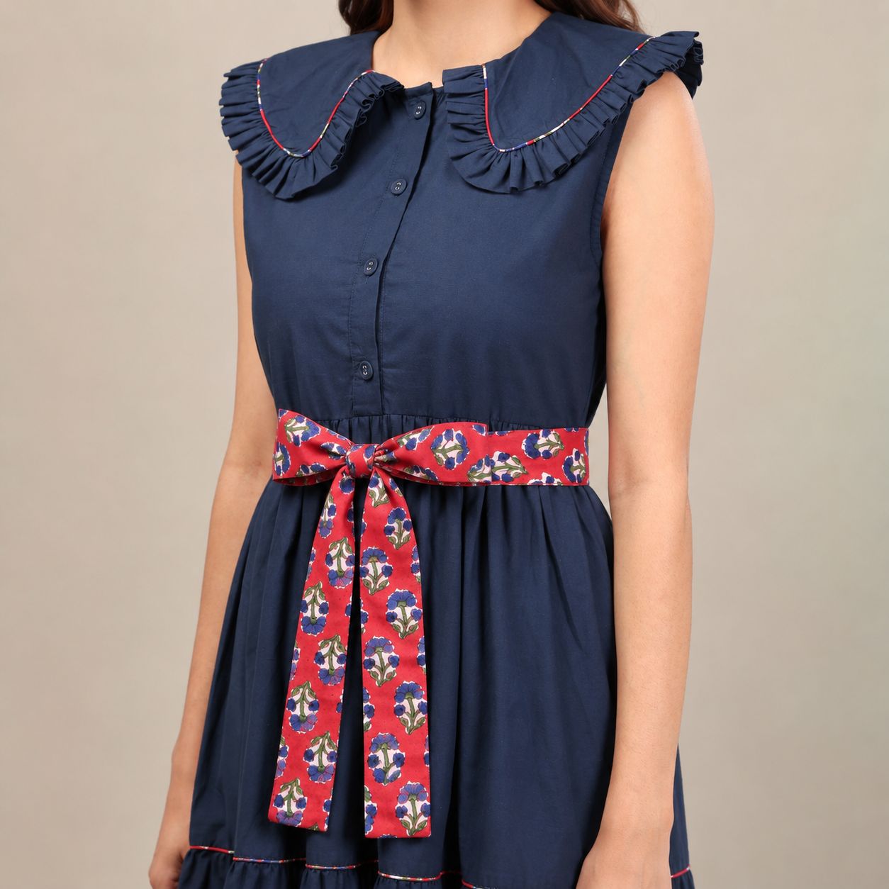 Indigo Midi Dress
